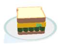 Spill Burger Fold Puslespill  online