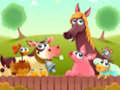 Spill Babyspill Dyrepuslespill for barn  online