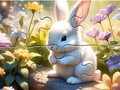 Spill Jigsaw Puzzle: Sunny Forest Rabbit online