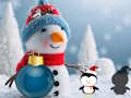 Spill Christmas Snowman Garden Escape online