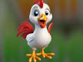 Spill Hvit Rooster Rescue  online