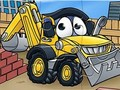 Spill Jigsaw Puzzle: Gravemaskinbygning  online