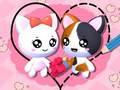 Spill Love Cat Draw Puslespill  online