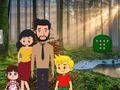 Spill Familieflukt fra skogen  online