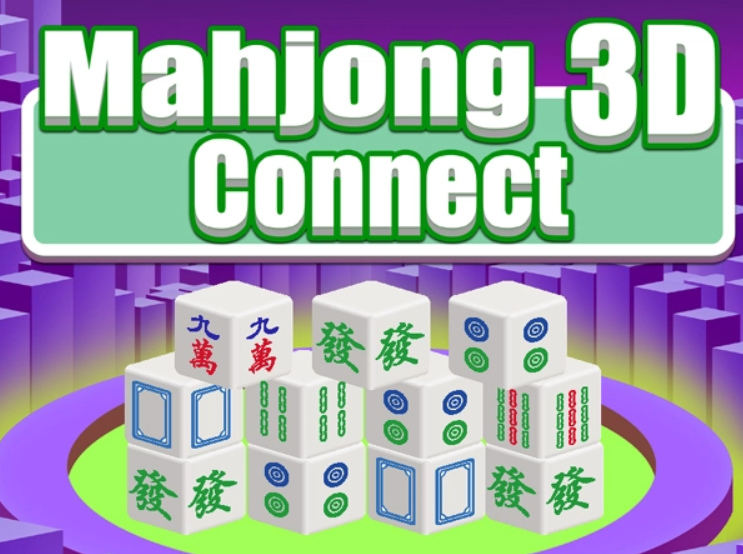 Spill Mahjong-tilkobling 3D  online