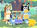 Spill Jigsaw Puzzle: Bluey Family online