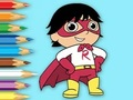 Spill Fargebok: Super-Ryan  online