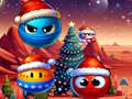 Spill Christmas Rush: Røde og venneballer  online