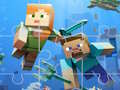 Spill Minecraft Jigsaw -puslespill online