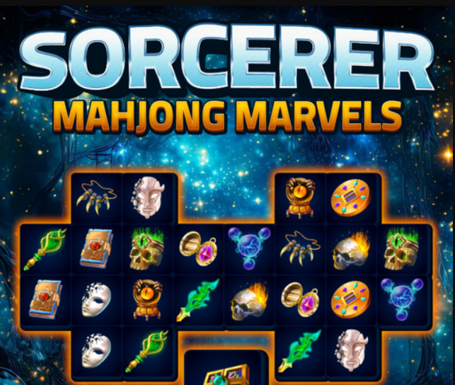 Spill Sorcerer Mahjong Marvels online