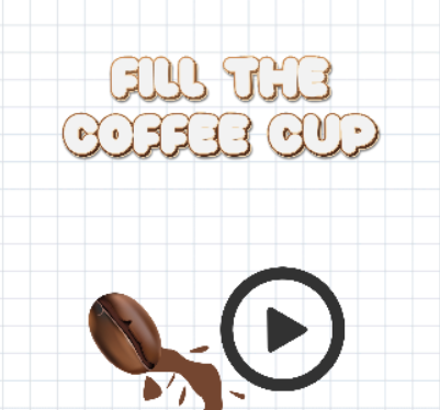Spill Fyll koppen med kaffe  online