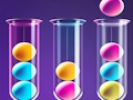 Spill Ball Farge Sort 3D  online