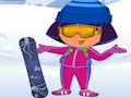 Spill Dora Ski Winter Dressup online