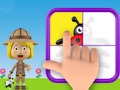 Spill World of Alice Animals Puslespill  online