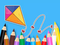 Spill Fargebok: Bowknot Kite  online