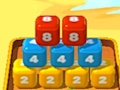 Spill Chain Cube 2048: 3D Merge Game online