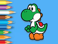 Spill Fargebok: Yoshi Fishing Time  online