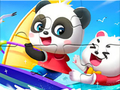 Spill Jigsaw Puzzle: Baby Panda Sailing online
