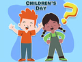 Spill Kids Quiz: Hvor mye vet du om barnas dag  online