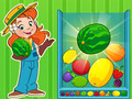 Spill Stripet frukt  online