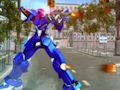 Spill US Police Robot Transform: Robot-kampspill  online