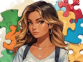 Spill Glidende anime-puslespill  online
