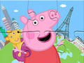 Spill Jigsaw Puzzle: Peppa reiser rundt online