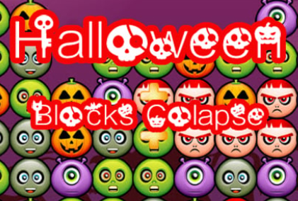 Spill Halloween Block Collapse online