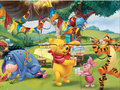 Spill Jigsaw Puzzle: Winnie the Pooh Party online