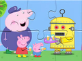 Spill Jigsaw Puzzle: Peppa Robot online