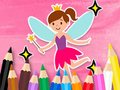 Spill Fargebok: Little Pretty Fairy  online