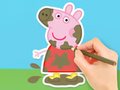 Spill Fargebok: Peppa In The Mud  online