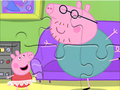 Spill Jigsaw Puzzle: Daddy Pig Dancing online