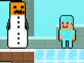 Spill Noob vs Pro Snowman online