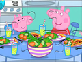 Spill Jigsaw Puzzle: Peppa middagstid  online