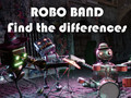 Spill Robot Band - Finn forskjellene  online