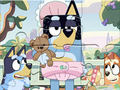 Spill Jigsaw Puzzle: Bluey Play Time online