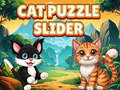 Spill Cat Puzzle Slider online