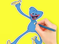 Spill Fargebok: Poppy Playtime  online