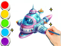 Spill Fargebok: Romreiser  online