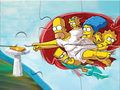 Spill Jigsaw Puzzle: Creation of Simpsons online