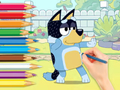 Spill Fargebok: Bluey And Bingo  online