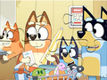 Spill Jigsaw Puzzle: Bluey Shopping Day online