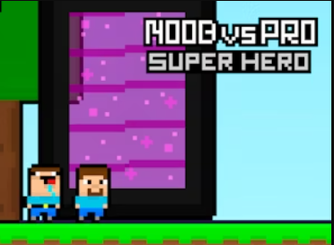 Spill Noob vs Pro Super Hero online