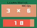 Spill Lær matematikk MCQs  online