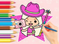 Spill Fargebok: Toca Boca World  online