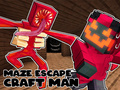 Spill Maze Escape: Craft Man online