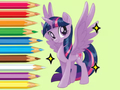Spill Fargebok: Twilight Sparkle  online