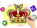 Spill Fargebok: Royal Crown  online