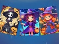 Spill Uhyggelig Halloween puslespill  online